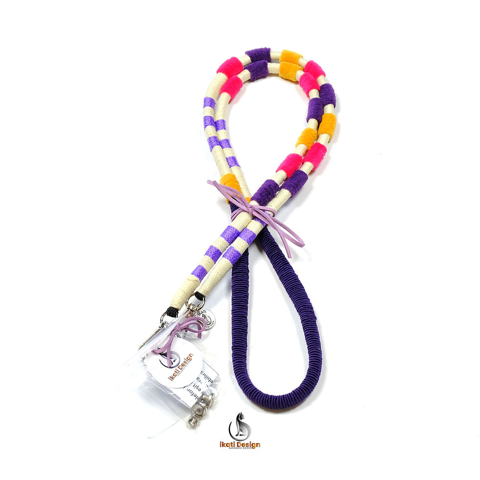 Makrome Örgü Telefon Askısı - Doğal ve Bohem Stil