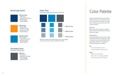 Brand Style Guide Detail