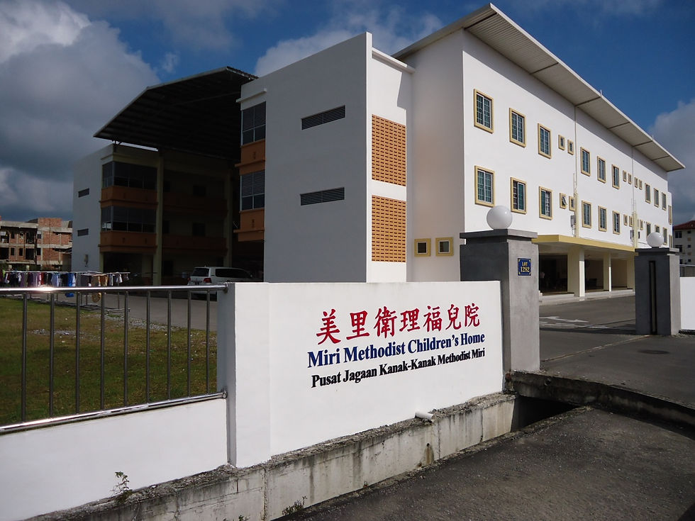 VISITING  MIRI METHODIST CHILDREN'S