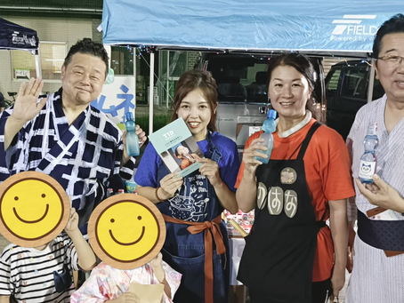 【活動報告】8/16 「木曽川盆踊り」ラムネスタンド出店