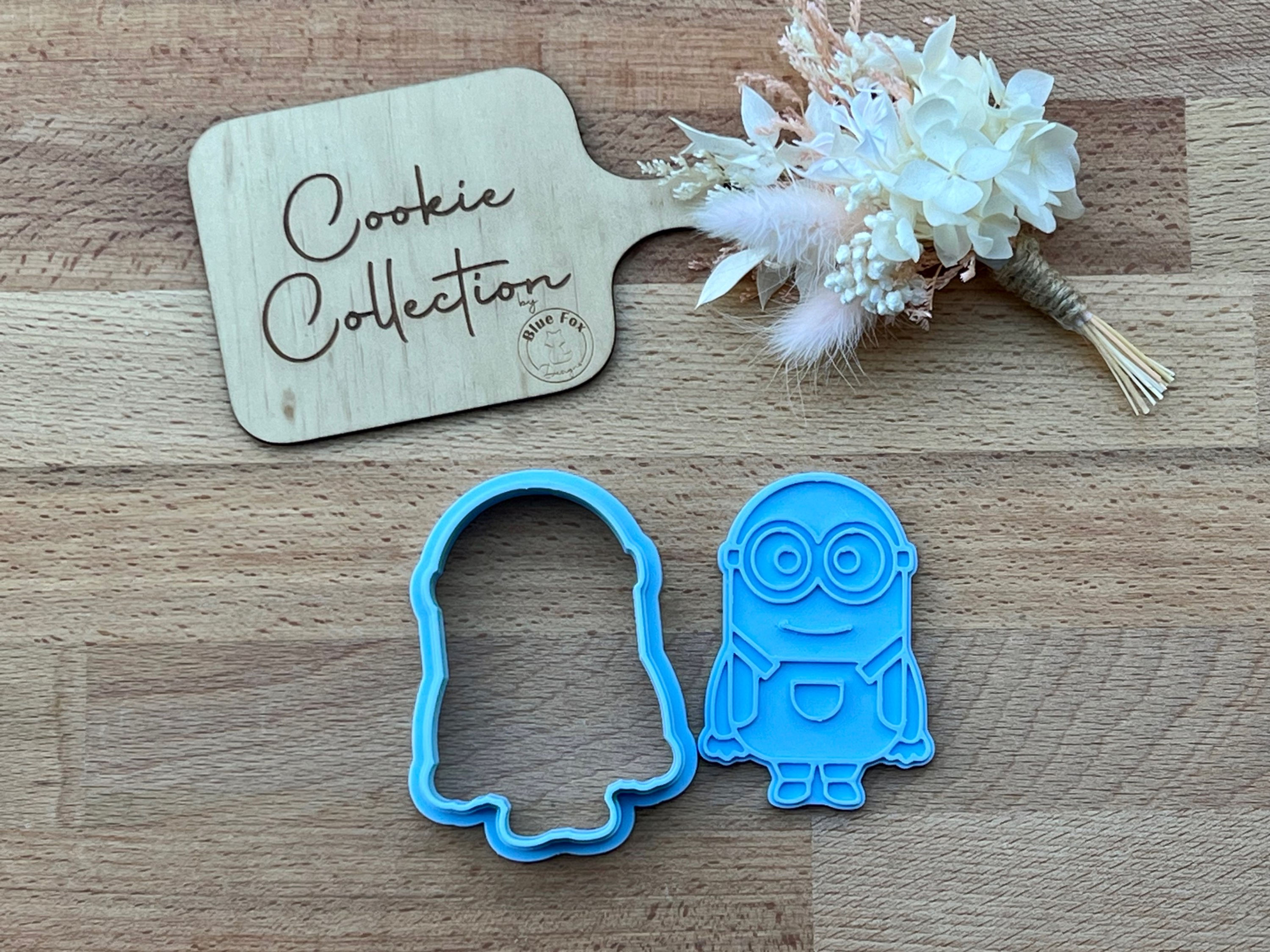 Minion Dave Cookie Stamp and Cutter