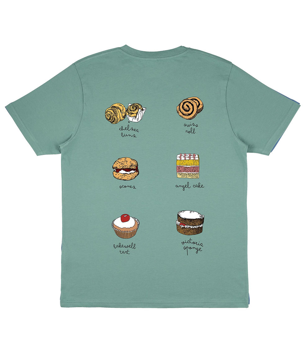 Thumbnail: Raccoon Loves Cake Unisex T-shirt
