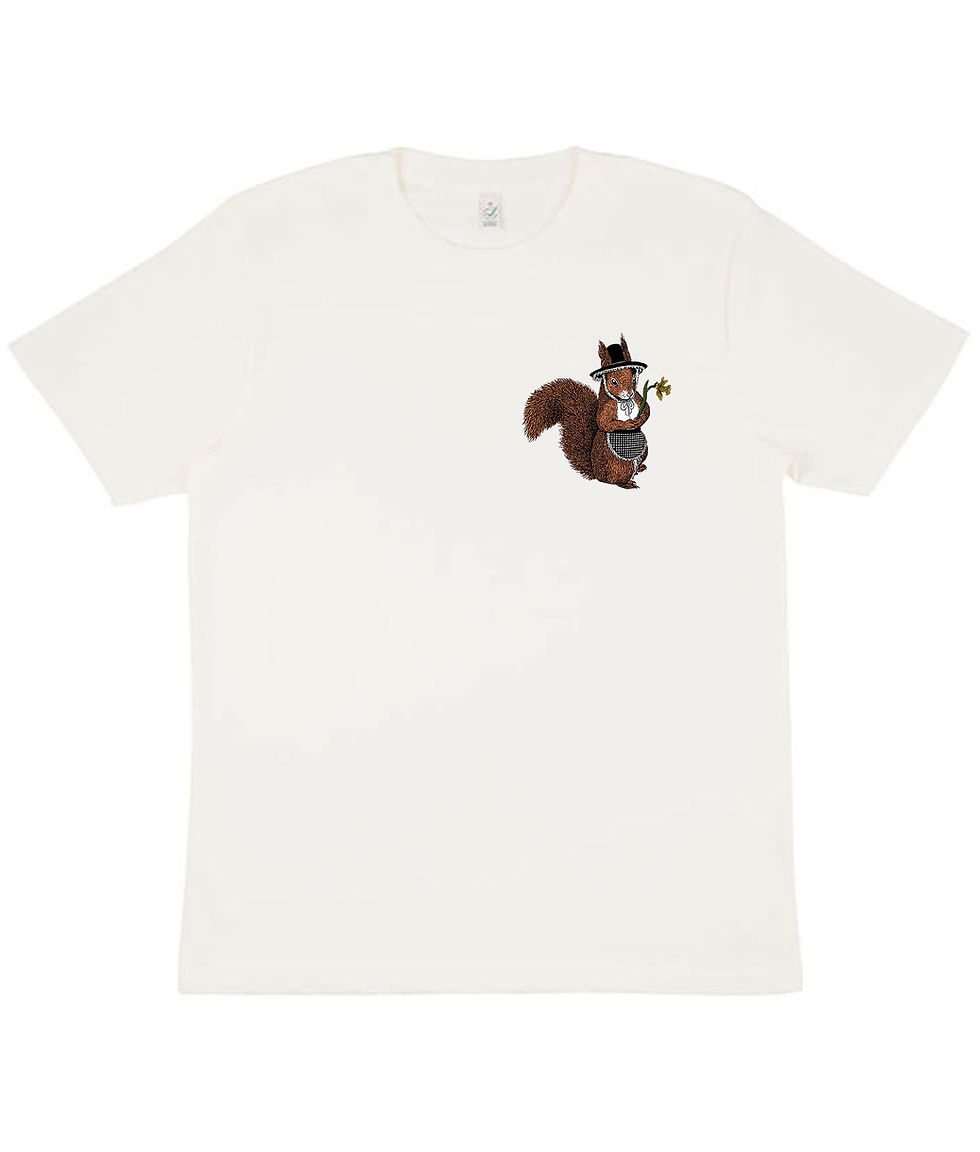 Thumbnail: Welsh Lady Squirrel Unisex T-Shirt