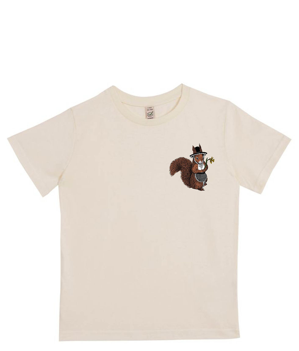 Thumbnail: Welsh Squirrel Kids T-Shirt