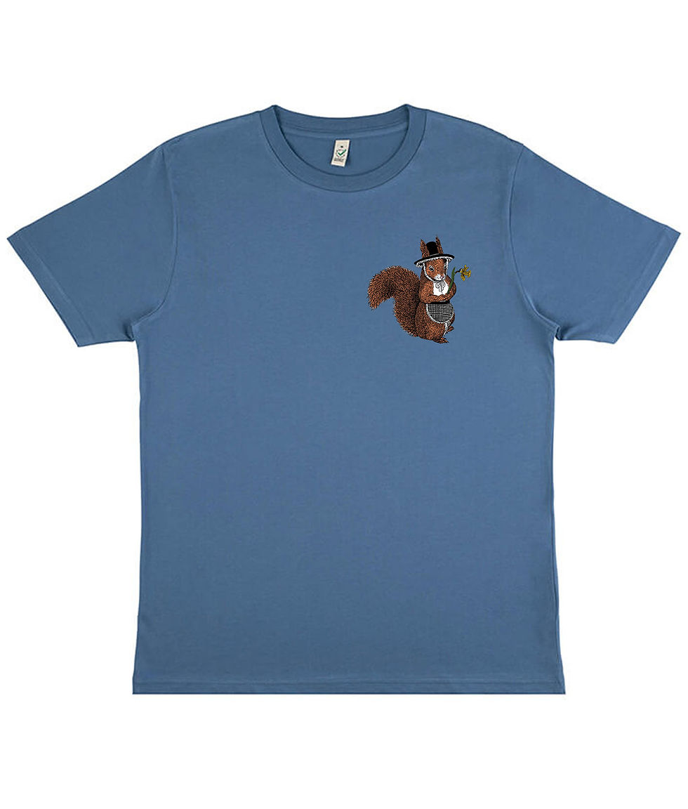 Thumbnail: Welsh Lady Squirrel Unisex T-Shirt