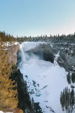 Visit Helmcken Falls, Wells Gray Provincial Park