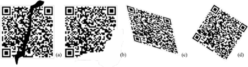 quan niếm sai lầm về mã qr code - mã này dễ bị hư hỏng