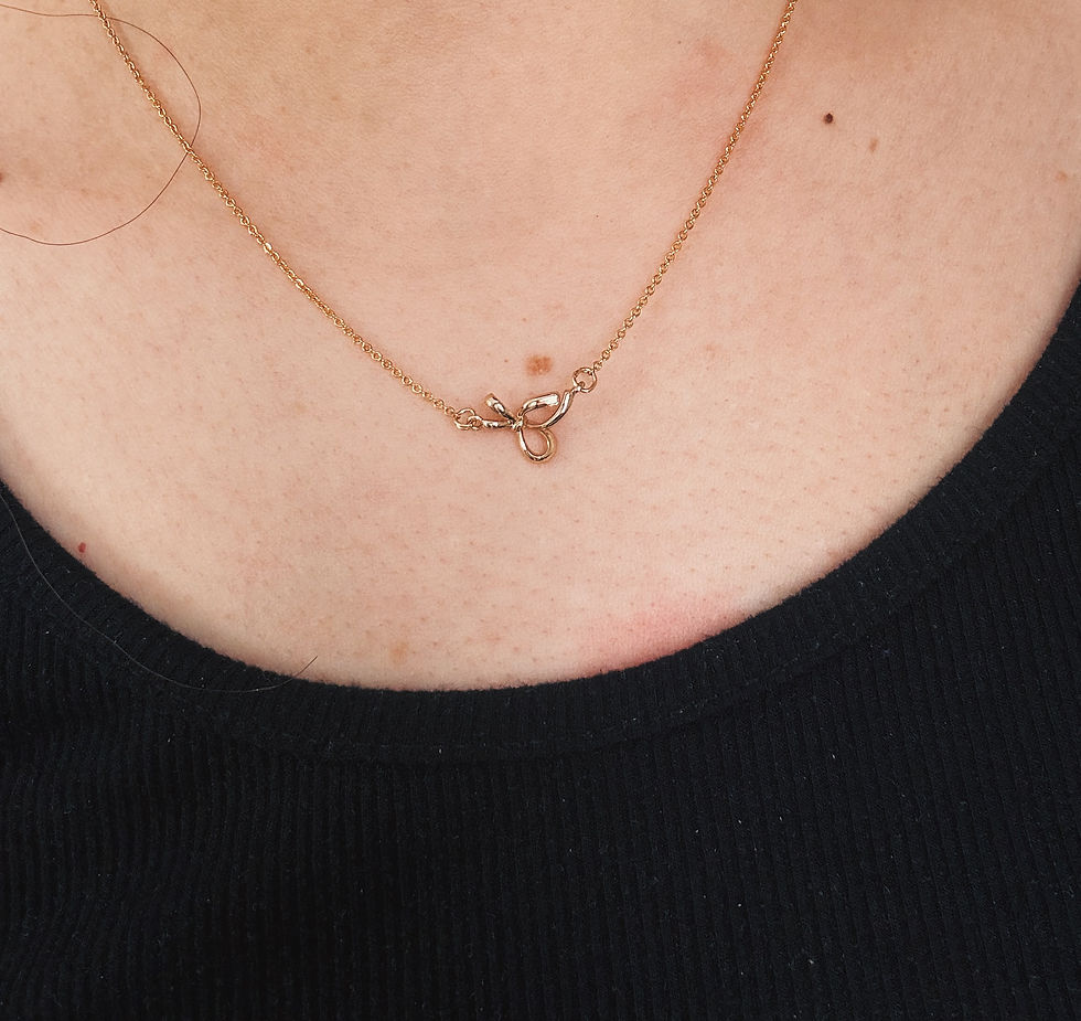 Bow Necklace