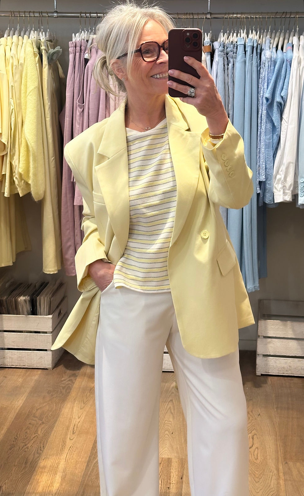 Thumbnail: LANA BLAZER YELLOW 744