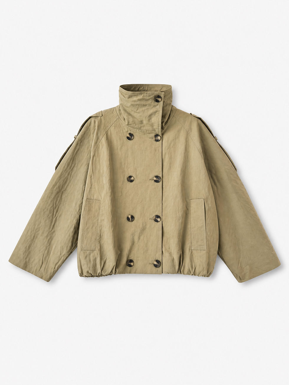 Thumbnail: LOU SHORT TRENCH JACKET 09651