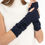 Thumbnail: MAX FINGERLESS GLOVES NAVY 21003