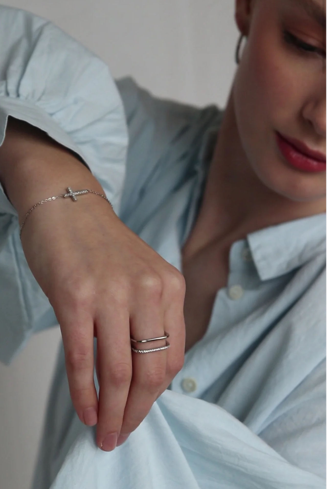 CAROLINE BRACELET SILVER