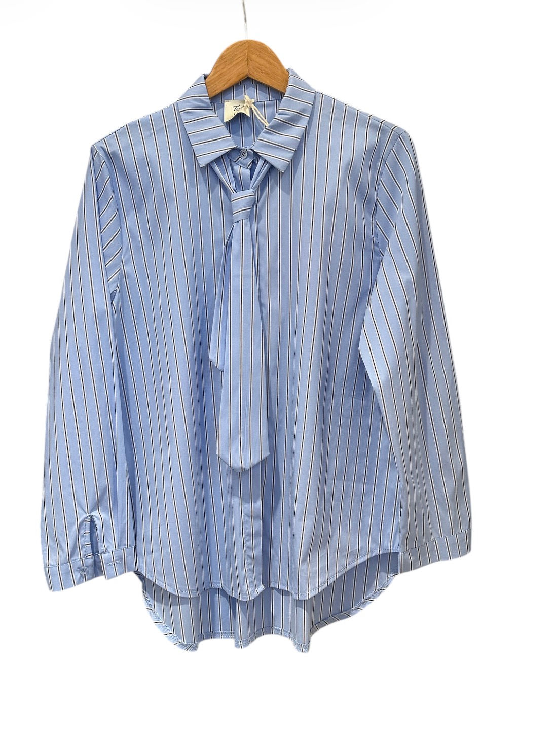 TERRA STRIPED BLOUSE BLUE