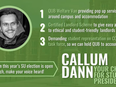 An Interview With Student Union President Candidate Callum Dann