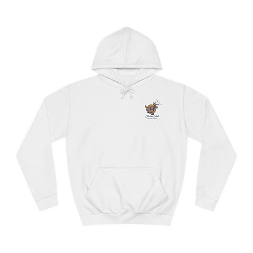 GCDS 'College’ hoodie White GCDS College Logo Print Hoodie | White | FARFETCH KW