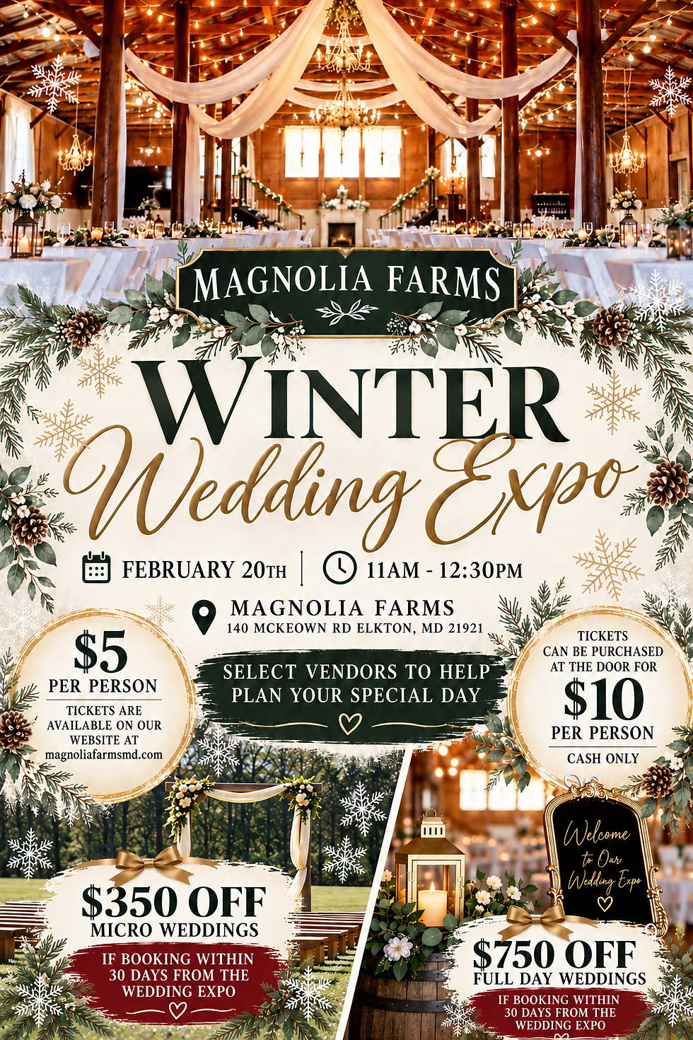 Winter Wedding Expo 2027