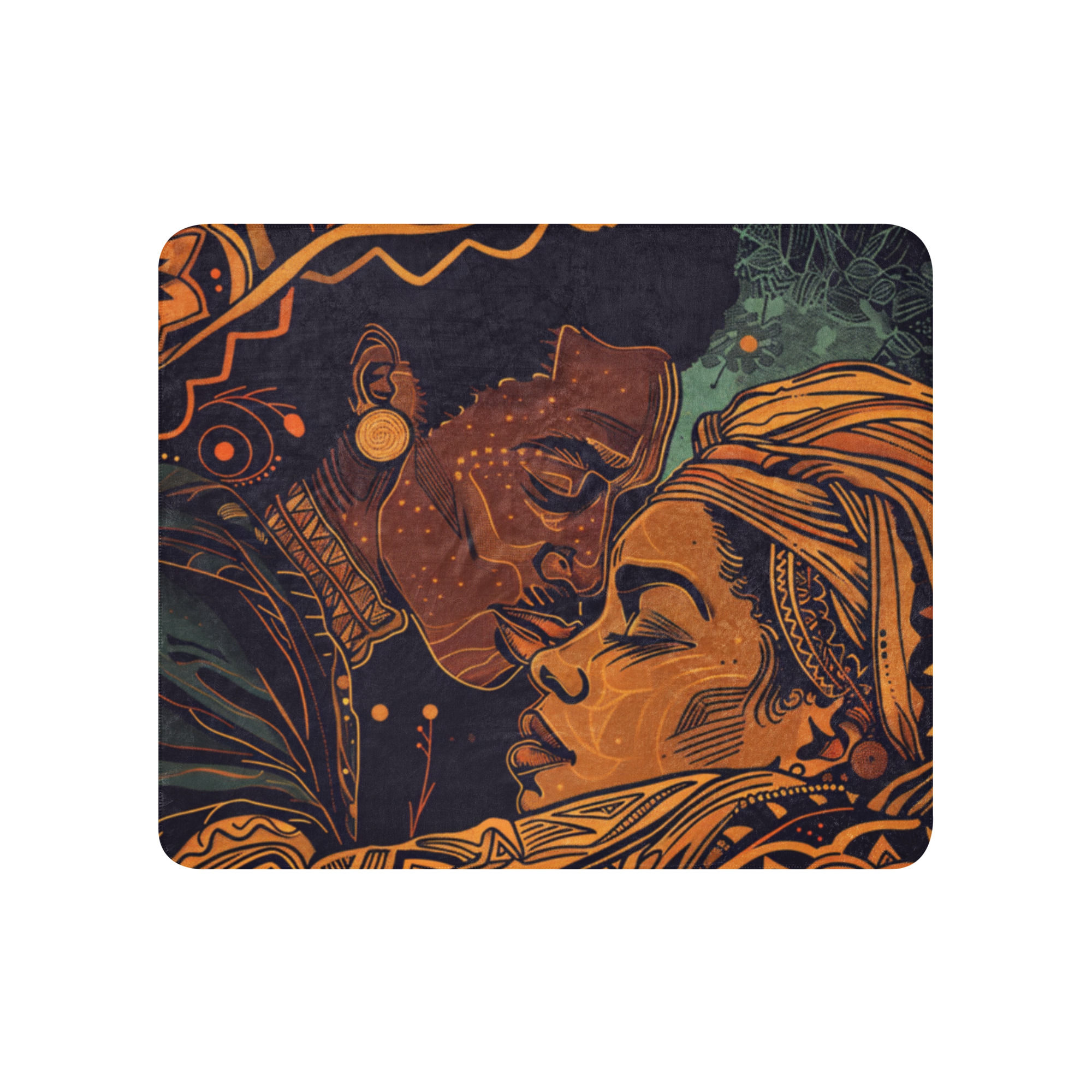 King & Queen Serpa Throw Blanket