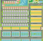 Detailed freehold housing lot site plan layout for Sapphire Residence Diamond City