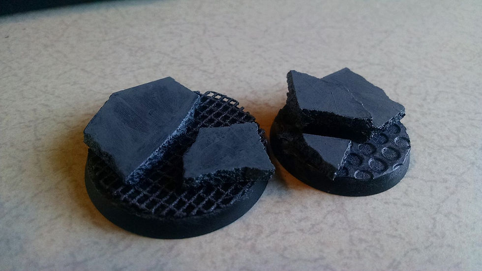 Cheap Easy Basing City or Ship Warhammer 40k