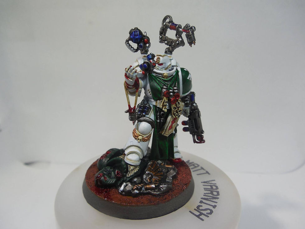 Completed Commission: Dark Angels Primaris 5th Company