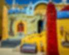 Nubian village south of Aswan, Egypt.