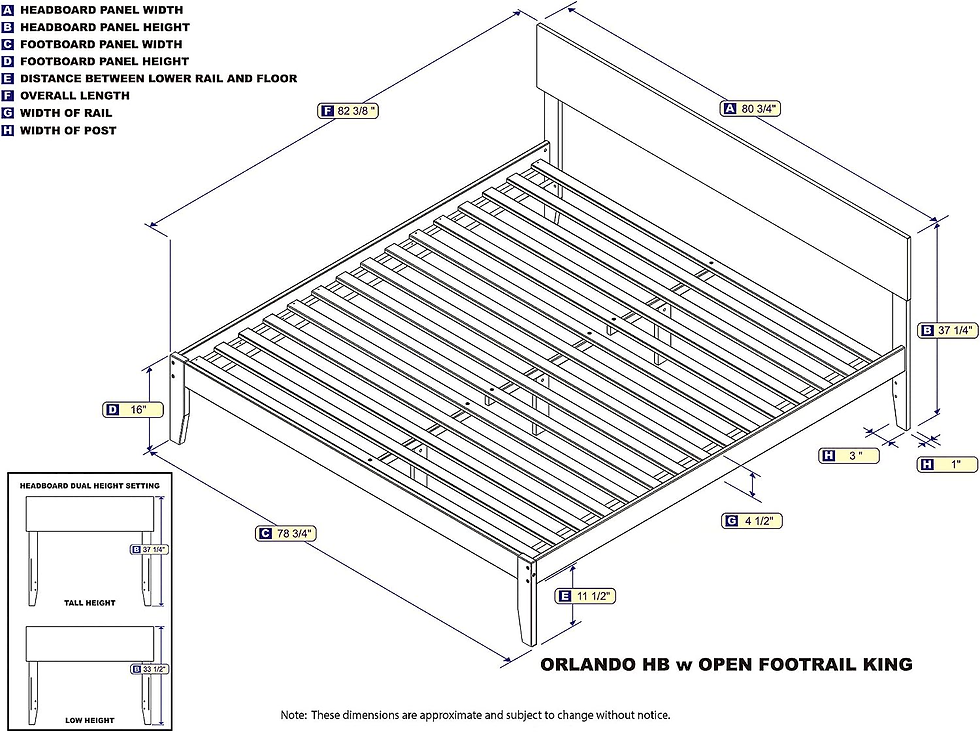 Thumbnail: AFI Orlando King Platform Bed with Open Footboard and Turbo Charger in Grey