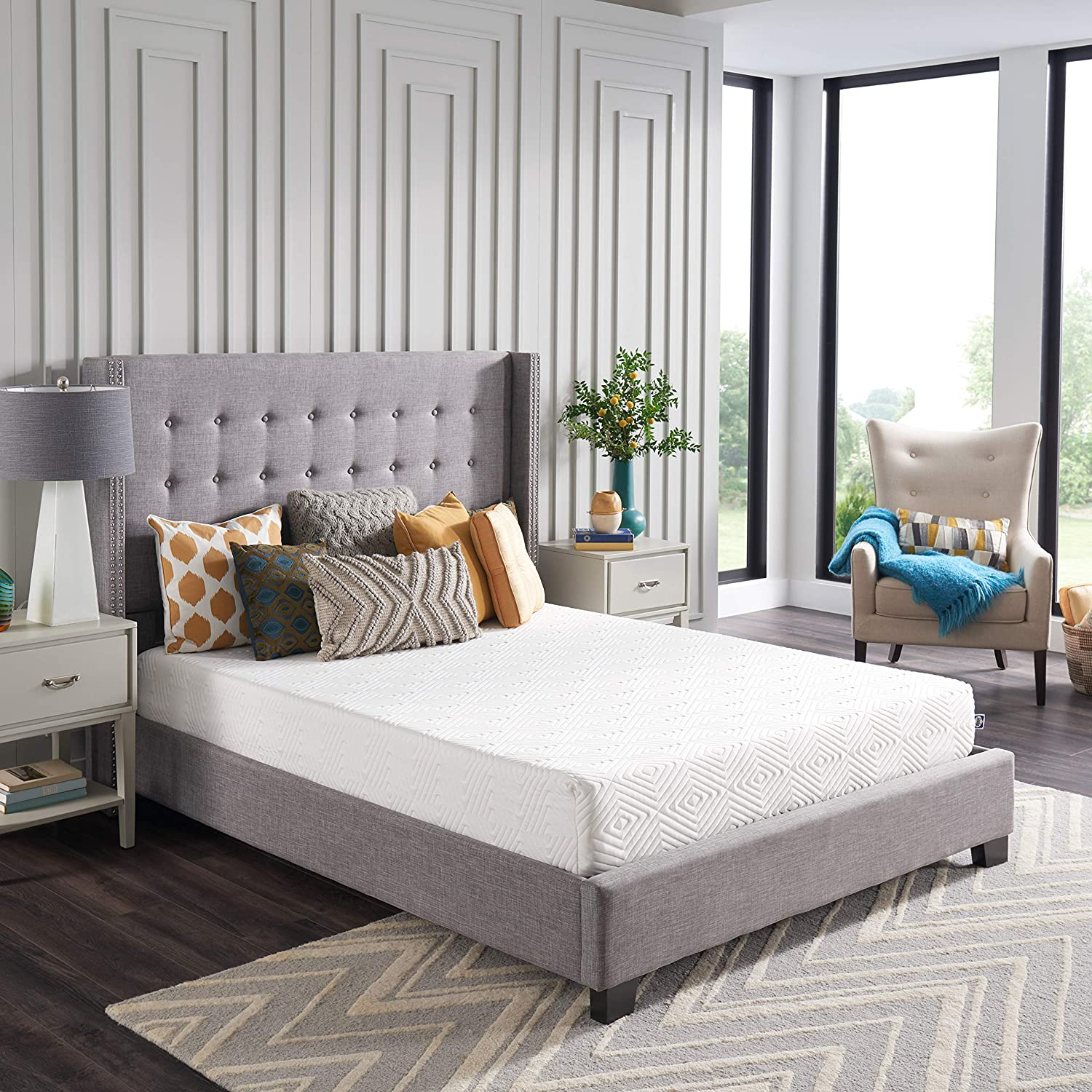 Sealy - Foam Bed in a Box – 8 Inch, Firm Feel, Queen Size, Certipur-Us Certified