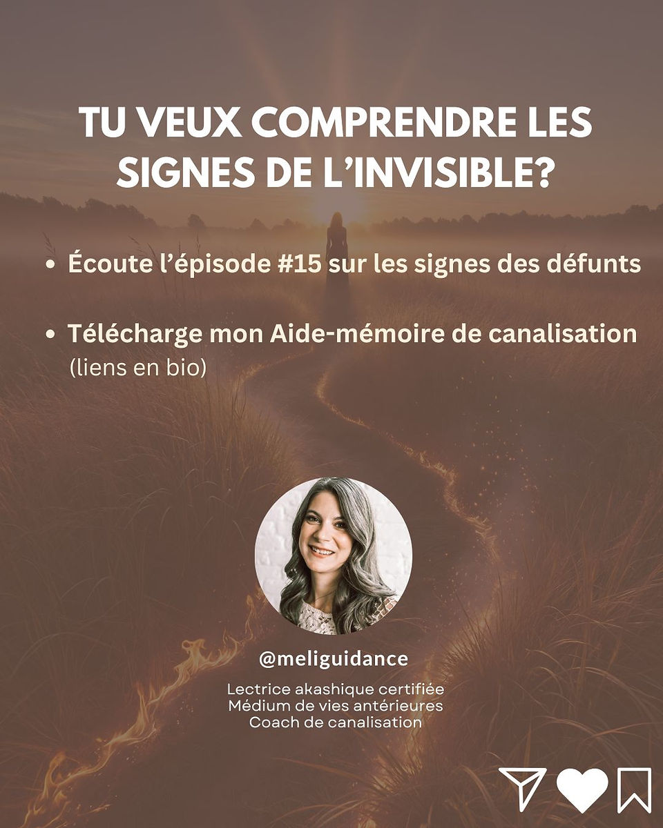 7 signes de tes proches décédés