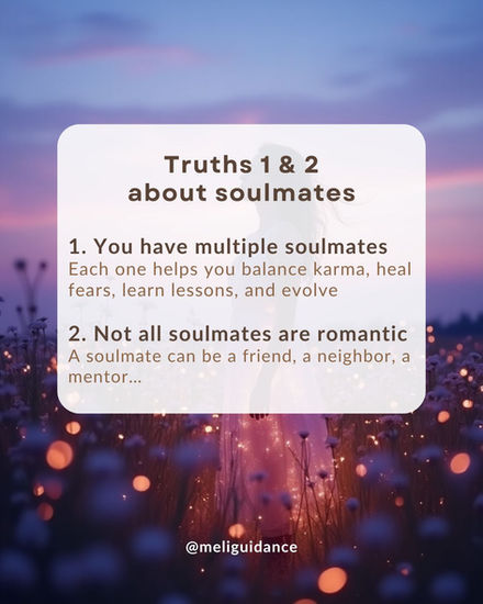 Truths on soulmates