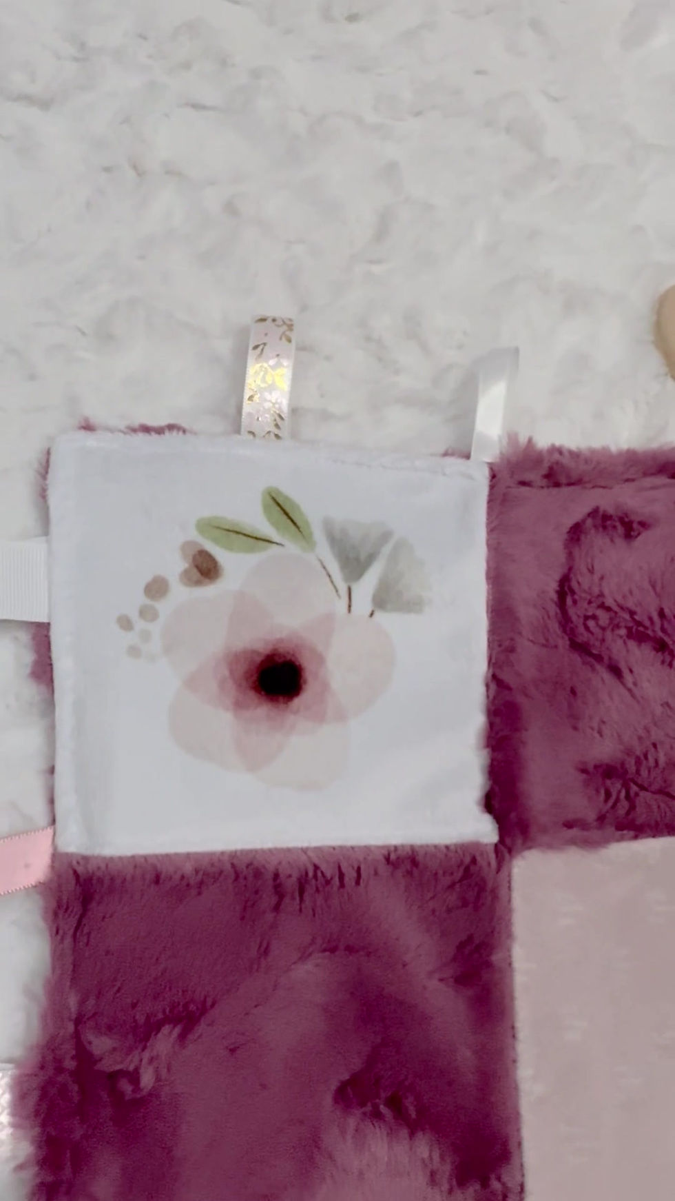 Thumbnail: Floral Crinkle Tag Toy