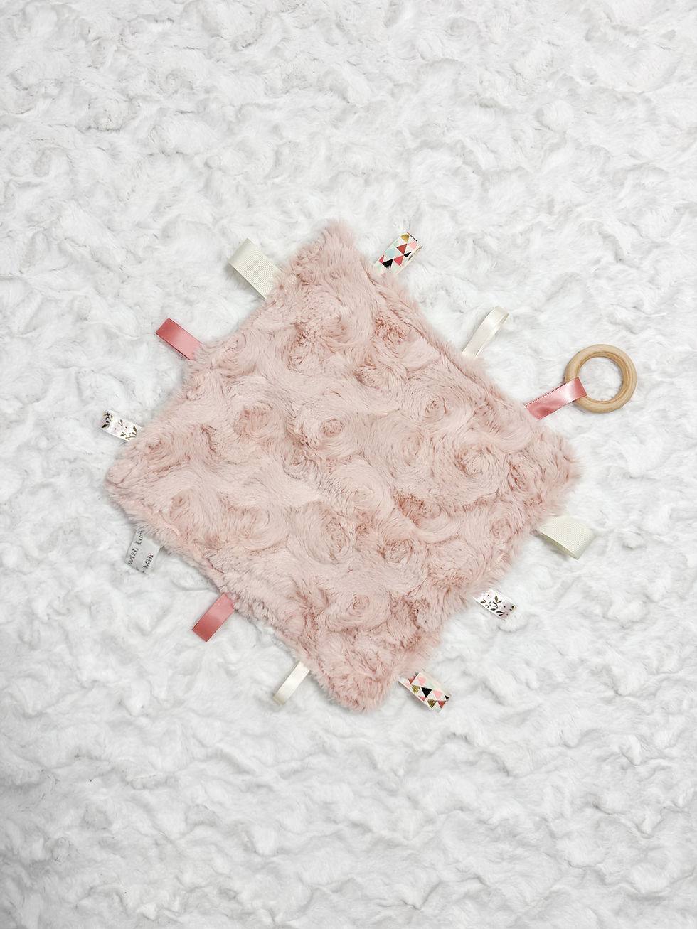 Thumbnail: Cozy Minky Crinkle Tag Toy