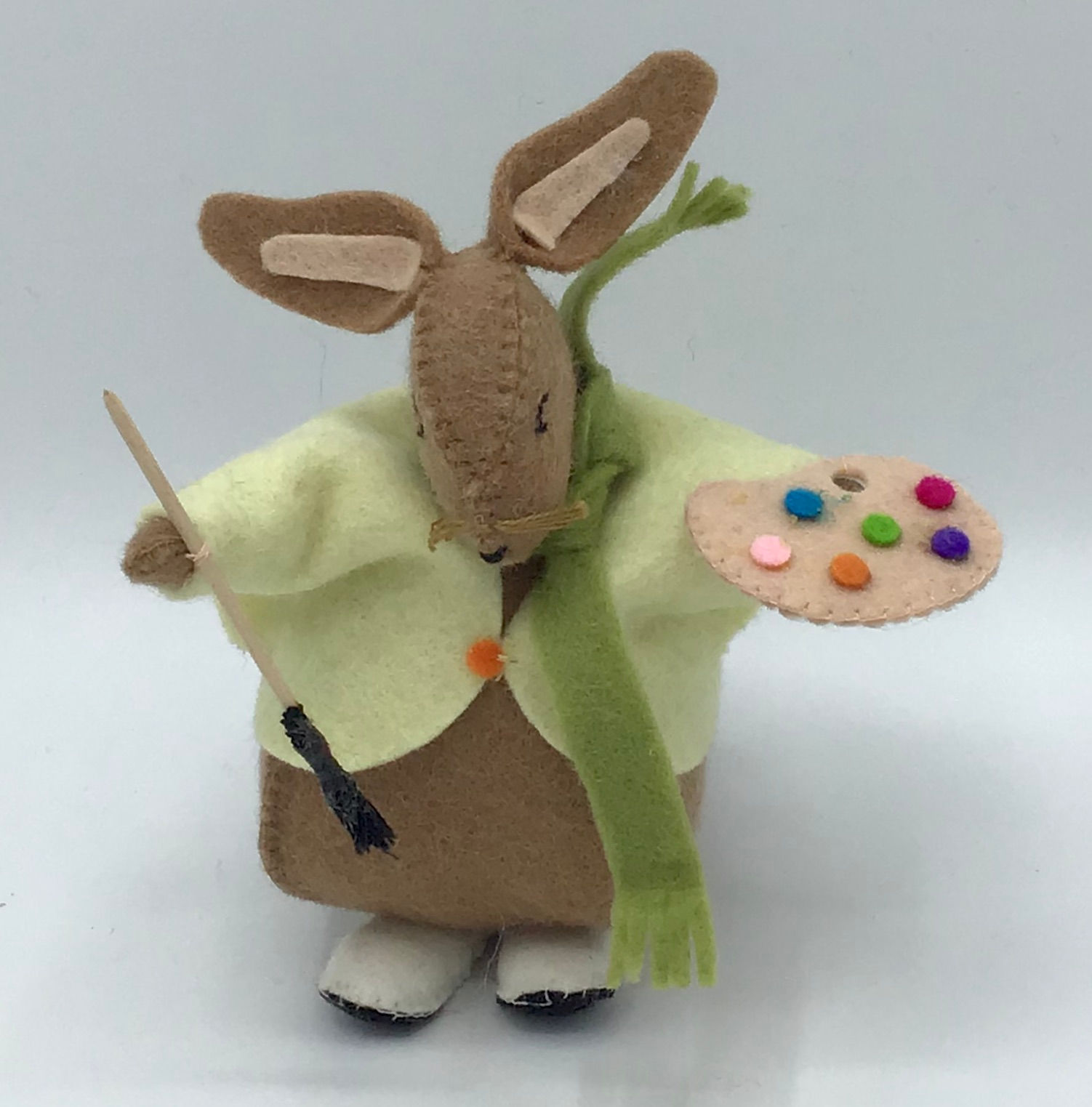 Paashaas met schilderspalet