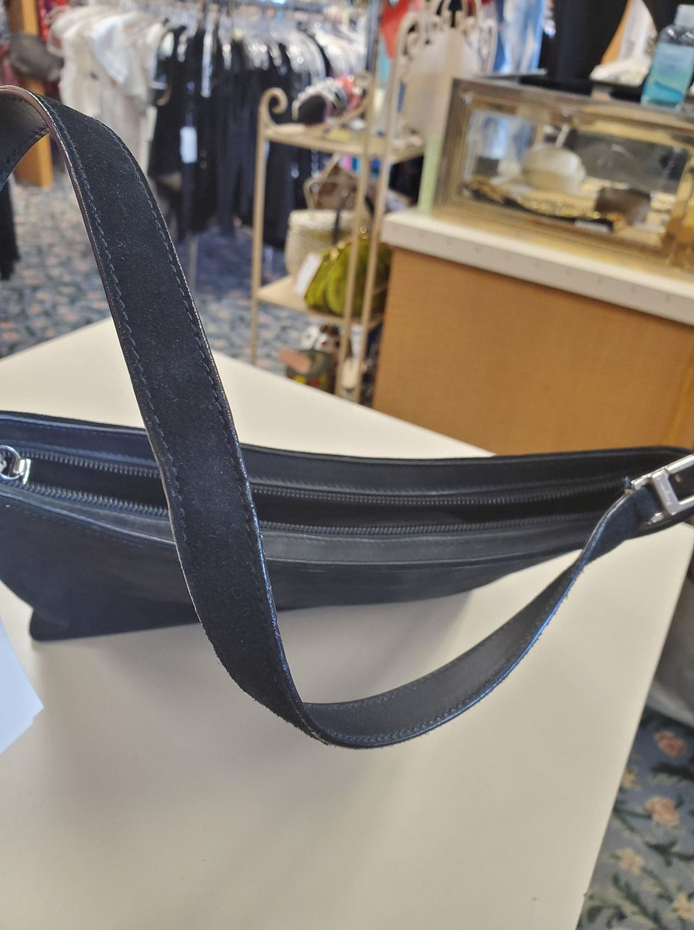 Thumbnail: Ferragamo Suede Shoulder Bag