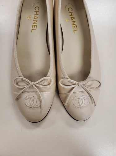 Chanel CC Ballet Flats Size
