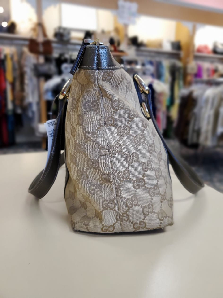 Thumbnail: Gucci GG Canvas Abbey Tote