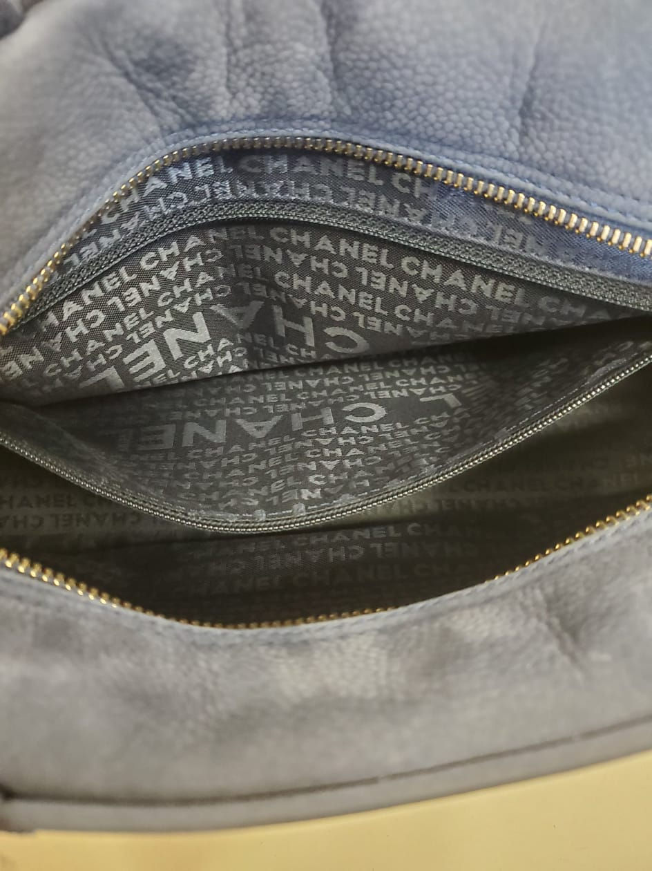 Thumbnail: Chanel Quilted Nubuck CC Bag
