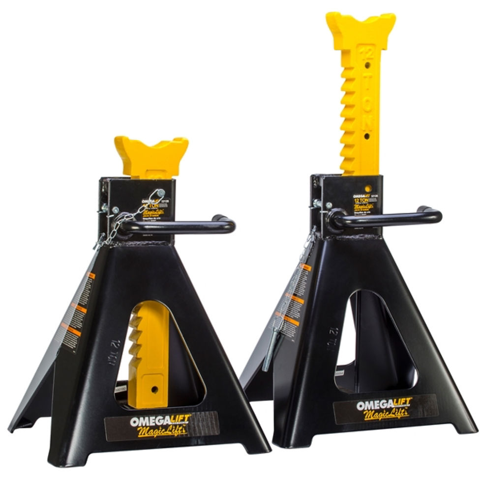 OMEGA (32126) 12 Ton Magic Lift Jack Stands