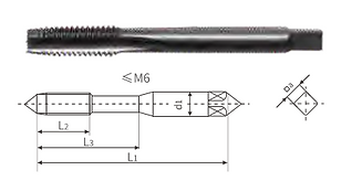 Carbloy Straight Flute Taps