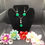 Thumbnail: MALACHITE JEWELLERY SET ITEM NO TCJ14