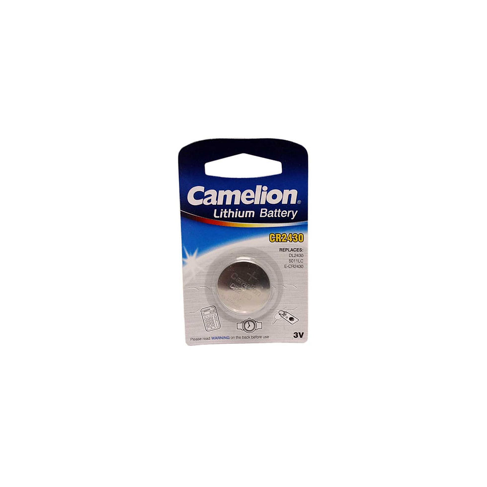Cr2430 3V Lithium Coin Cell Battery