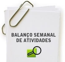 Balanço de atividades 01/03 a 22/03