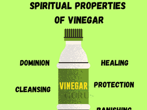 HOODOO: The Spiritual Uses of Vinegar | Black American Spirituality