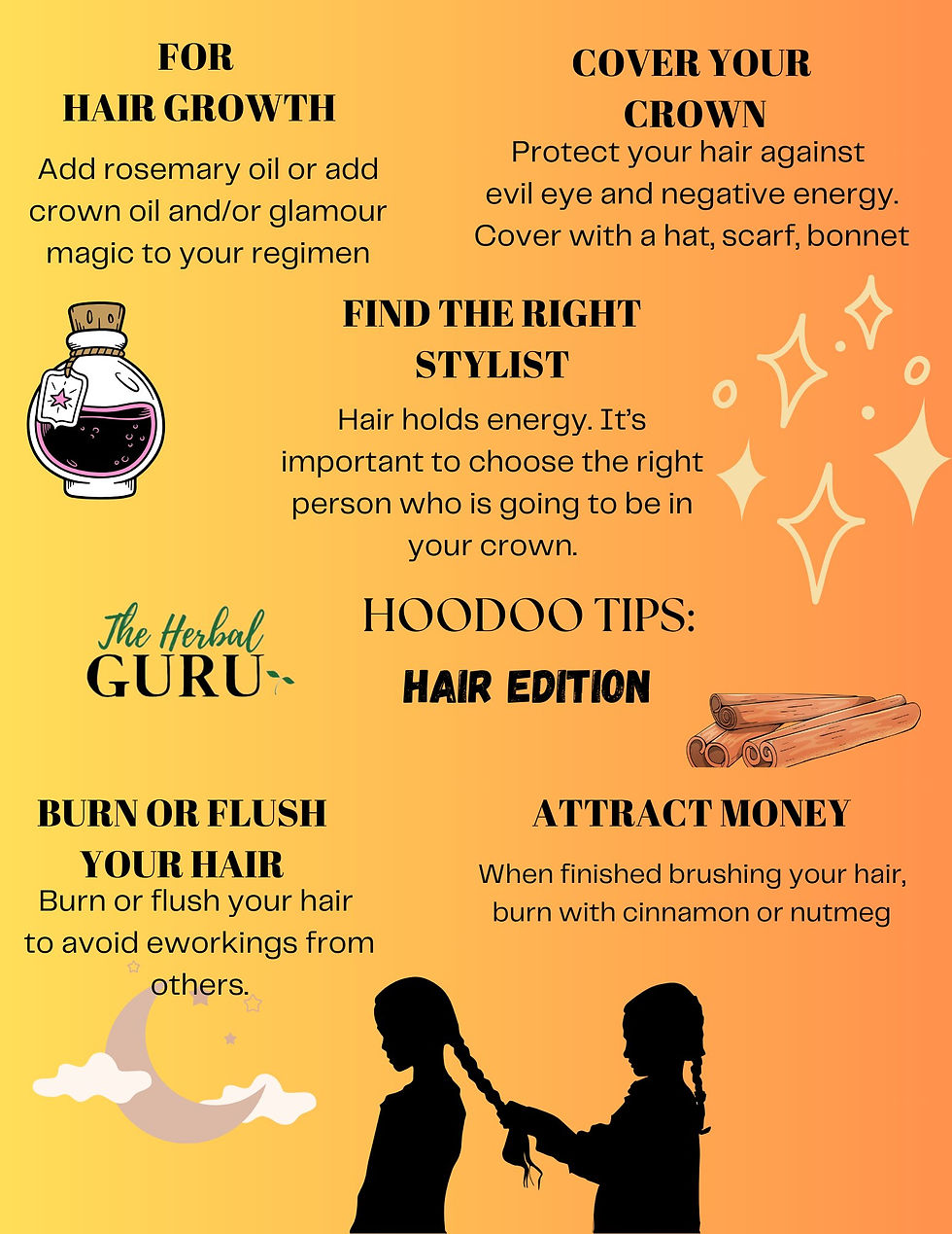 hoodoo hair tips