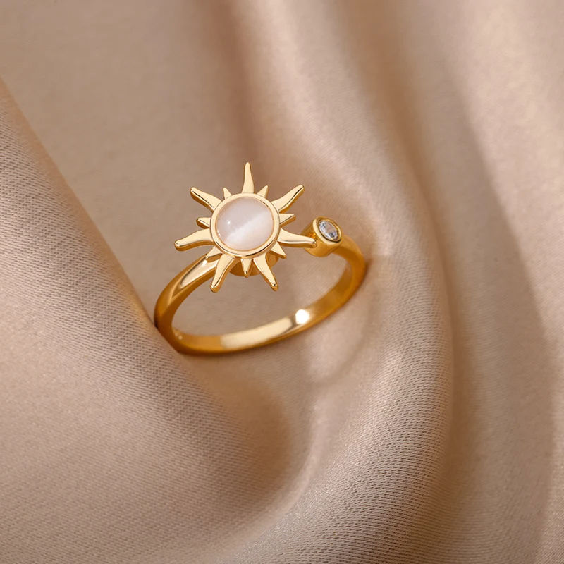 Thumbnail: Anti Stress Spin Ring Sun