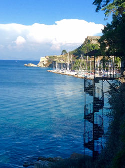 Marina in Corfu - Greece