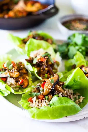 Raw Taco Lettuce Wraps