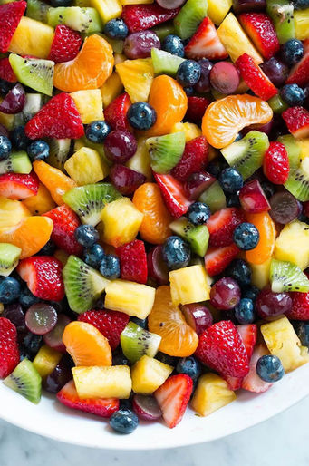 Fruit Salad w/ Agave & Lime Dressing