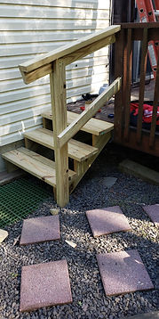 New deck Steps 