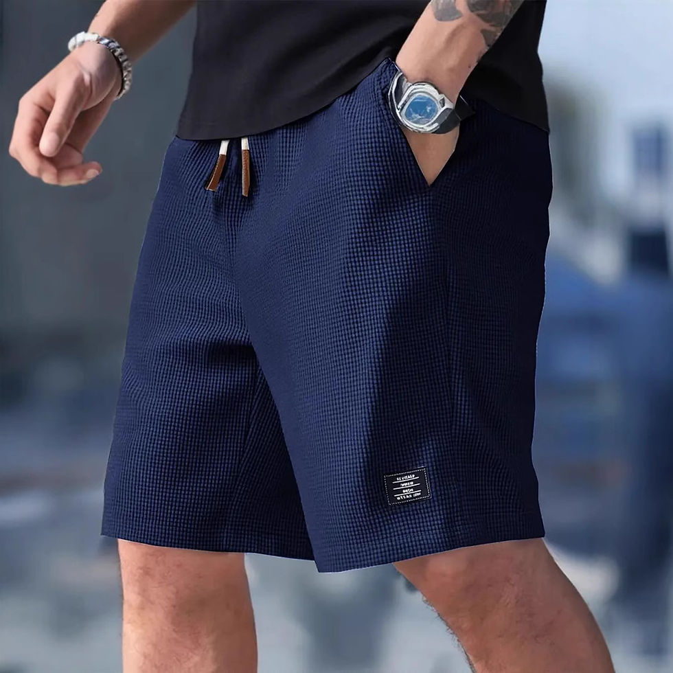Thumbnail: Men's Cotton Casual Sports Shorts