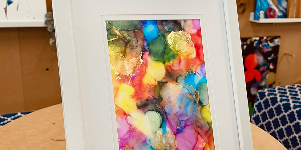 Springfield Orion - KIDS CLASS - Alcohol Ink Frame